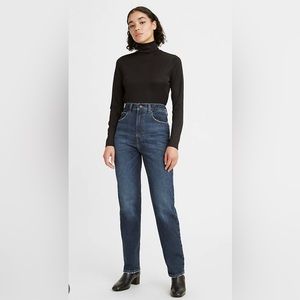 Levi’s High Rise Straight Dark Wash